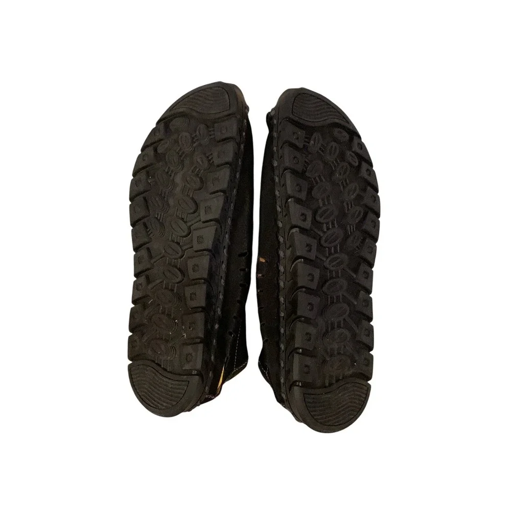 Men's black sandals, in like‎ new condition
